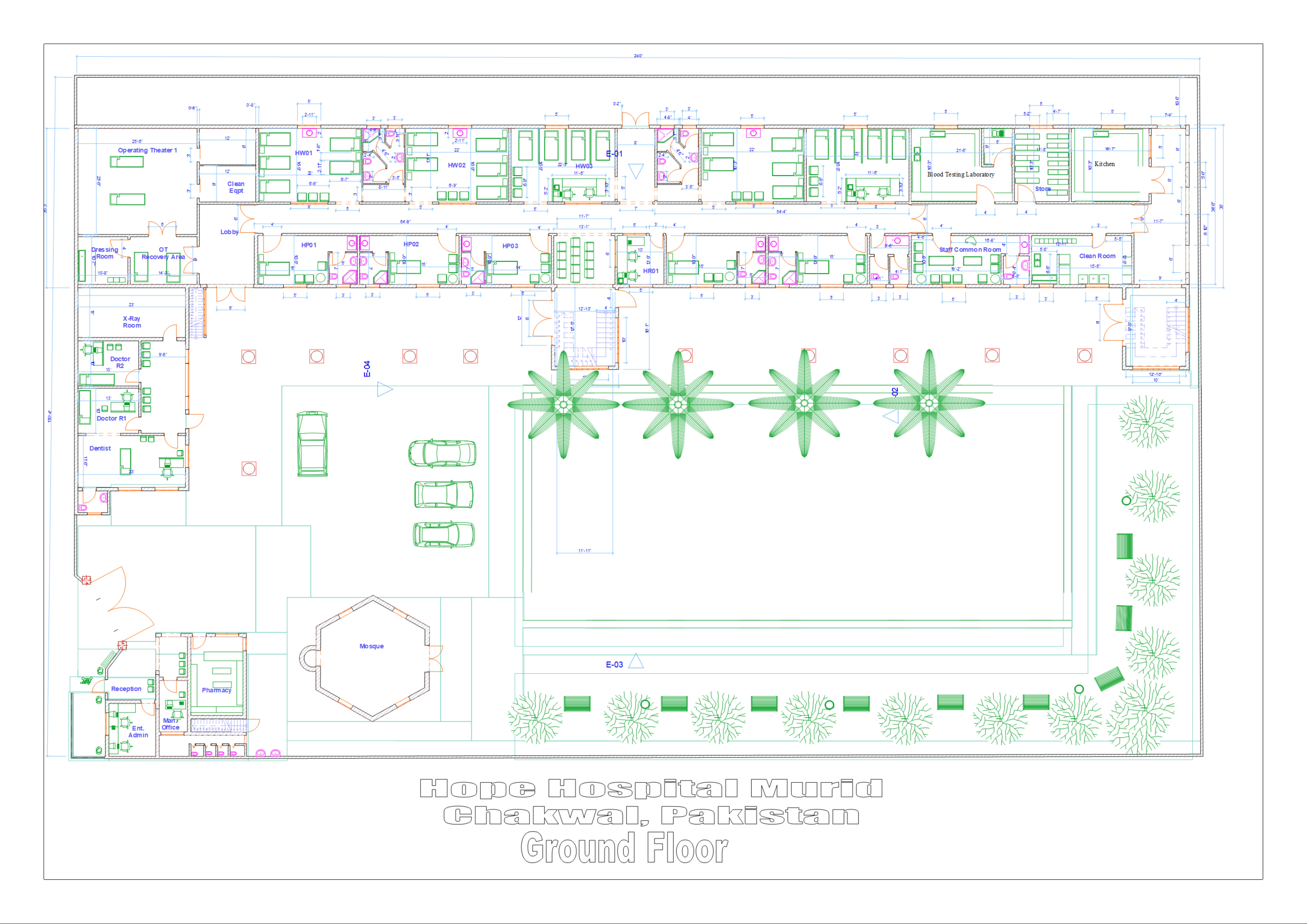 Technical Drawing - Ground Floor Image