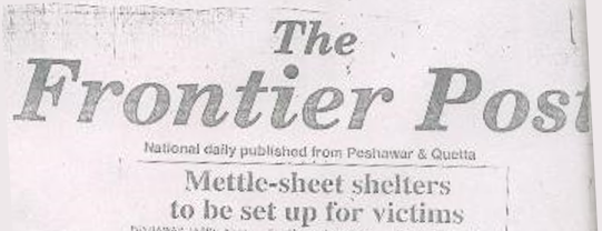 Metal-Sheet shelters to be set up for victims