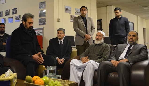 Speaker KPK visits Al-Ain UK - March 2014
